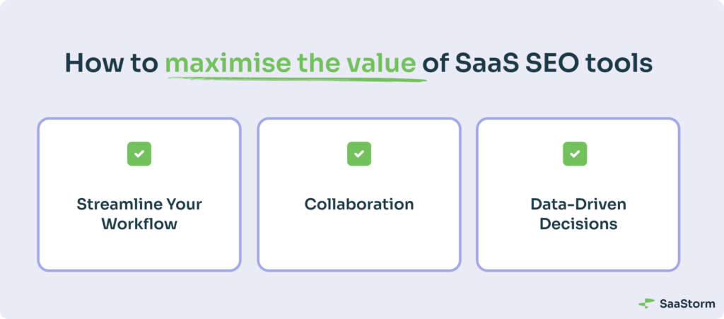 How to Maximise the Value of SaaS SEO Tools